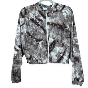 Gymshark Elevate Cropped Woven Spray Dye Long Sleeve Jacket Style#B4A1E  Size M